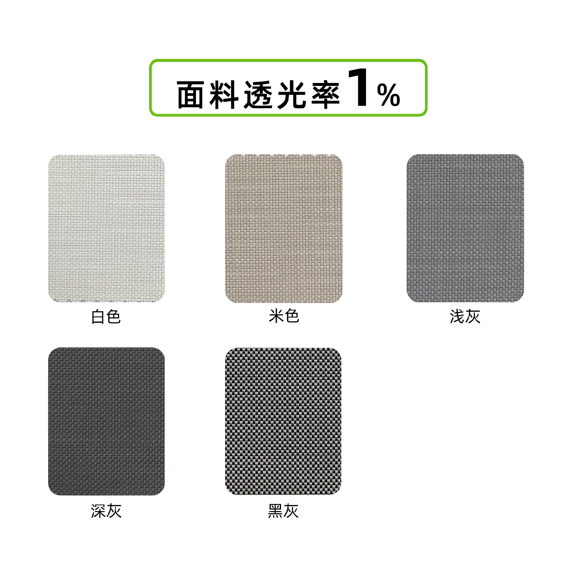 透光率率百分之一的陽(yáng)光面料 防風(fēng)卷簾專用面料開(kāi)孔率百分之一陽(yáng)光面料